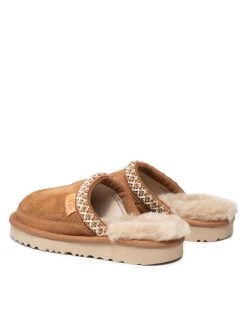 Ugg Chaussons K Tasman II Slip-On 1112268K Marron -Mules et sandales Soldes ugg chaussons k tasman ii slip on 1112268k marron 2