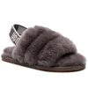 Ugg Chaussons T Fluff Yeah Slide 1098579T Gris -Mules et sandales Soldes ugg chaussons t fluff yeah slide 1098579t gris