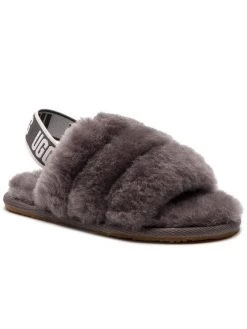 Ugg Chaussons T Fluff Yeah Slide 1098579T Gris