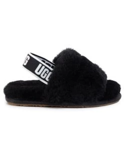 Ugg Chaussons T Fluff Yeah Slide 1098579T Noir 9 Ugg Chaussons T Fluff Yeah Slide 1098579T Noir -Mules et sandales Soldes ugg chaussons t fluff yeah slide 1098579t noir 1