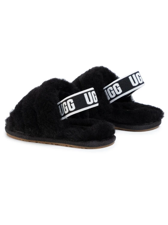 Ugg Chaussons T Fluff Yeah Slide 1098579T Noir 5 Ugg Chaussons T Fluff Yeah Slide 1098579T Noir – Image 3