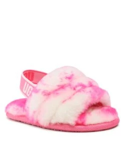 Ugg Chaussons T Fluff Yeah Slide Marble 1123638T Rose