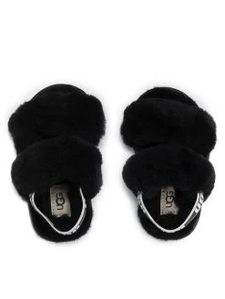 Ugg Chaussons T Oh Yeah 1116636T Noir -Mules et sandales Soldes ugg chaussons t oh yeah 1116636t noir 5